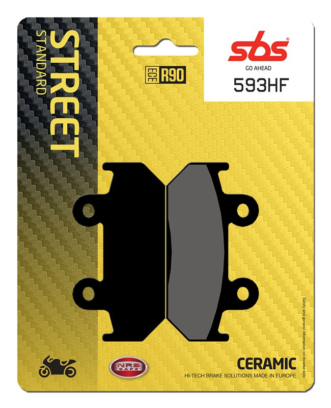 SBS 593HF Placute Frana Ceramic | Siguranta