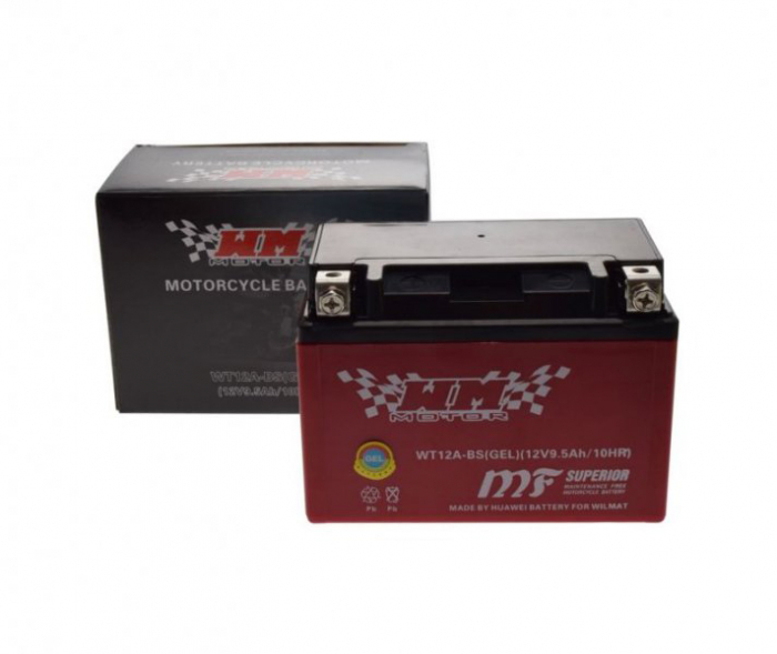 Baterie Moto Gel WMX 12V 10Ah Performanță Superioară