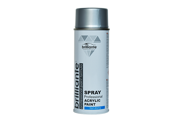Vopsea Spray Aluminiu White RAL 9006 400 ml Brilliante
