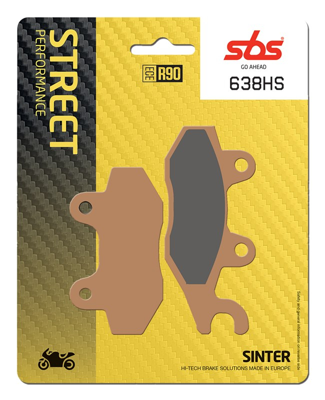 Placute Frana SBS 638HS Sinter | Siguranță Maxima