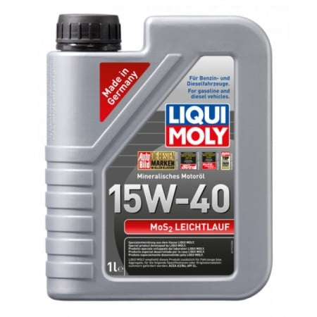 Ulei motor Liqui Moly MoS2 15W-40 1L, protectie extrema