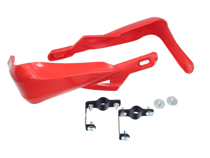 Set 2 protecții mâini ATV 125 200 cc, roșu - Roy