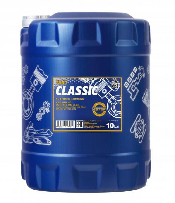 Mannol Classic 10W-40 - Protecție Motor Premium