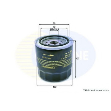 Filtru Ulei Comline CTY11142 Toyota Diesel