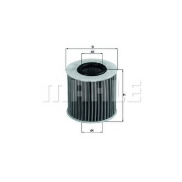 Filtru ulei MAHLE ORIGINAL OX 414D2 | Calitate Germană