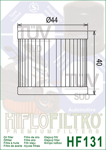 Filtru Ulei Hiflofiltro HF131 - Protecție Premium - imagine 2