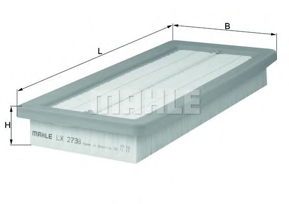 Filtru Aer Mahle LX 2738 - Performanță Garantată
