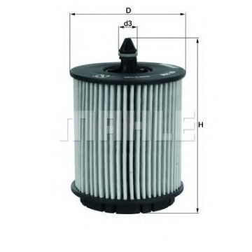 Filtru Ulei Mahle OX 258D - Protecție Motor