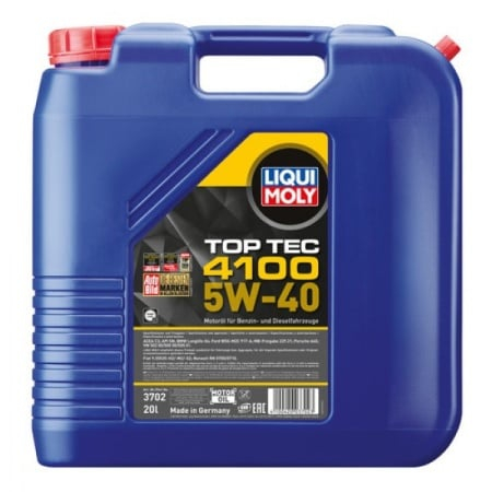 Ulei Motor Liqui Moly Top Tec 4100 5W-40 20L