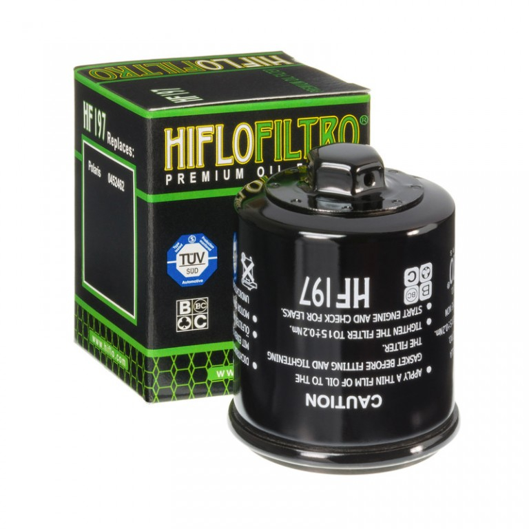 Filtru Ulei Moto Hiflofiltro HF197 - Protecție Optimă