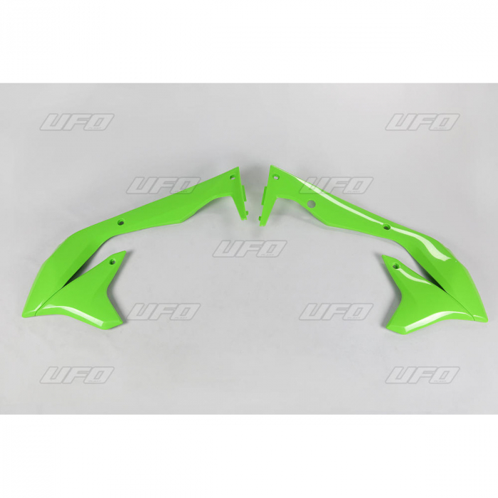 Laterale UFO KXF450 - Protecție Radiator Verde