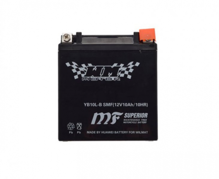 Acumulator Moto Wmx YB10L-A2 12V 10Ah Performanță - imagine 2