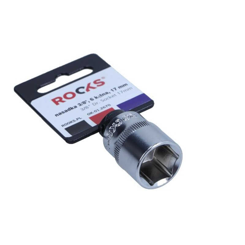 Cap Cheie Rooks 17mm, 3/8" Crom Vanadiu