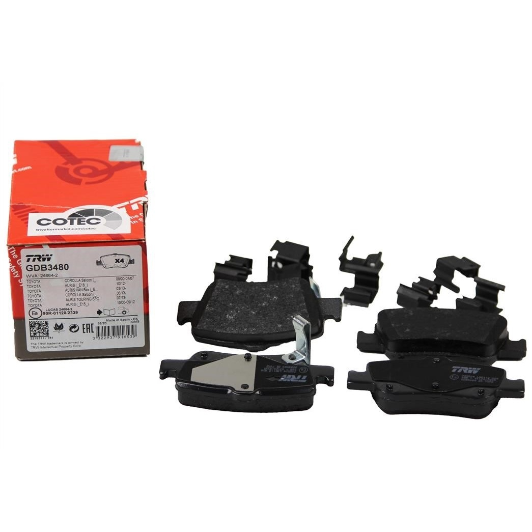 Set Placute Frana TRW Spate Auris/Corolla
