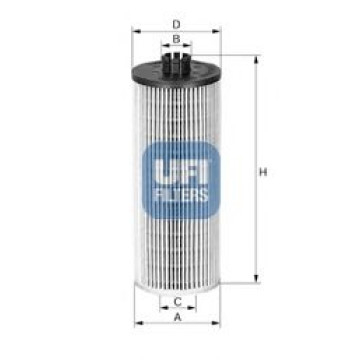 Filtru Ulei UFI 25.144.00 Protecție Motor Diesel