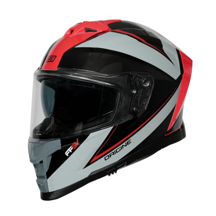 Casca moto integrala Origine Etna Minimal XL, rosu albastru