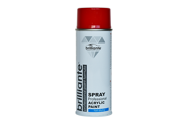 Vopsea Spray Brilliante Rosu RAL 3001, 400 ml