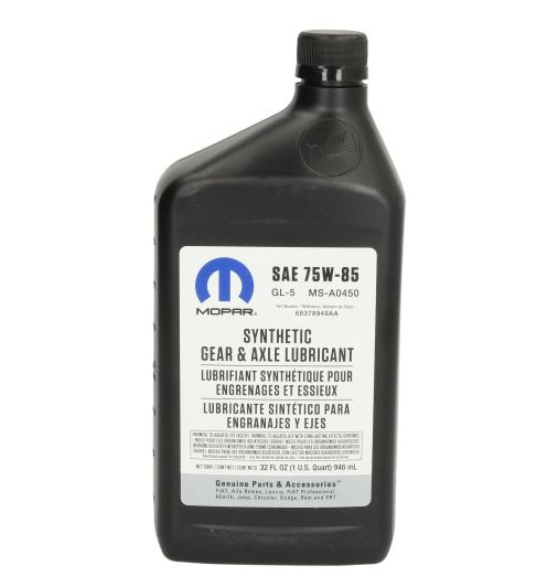 Ulei Mopar 75W85 | Protecție Cutie Transfer