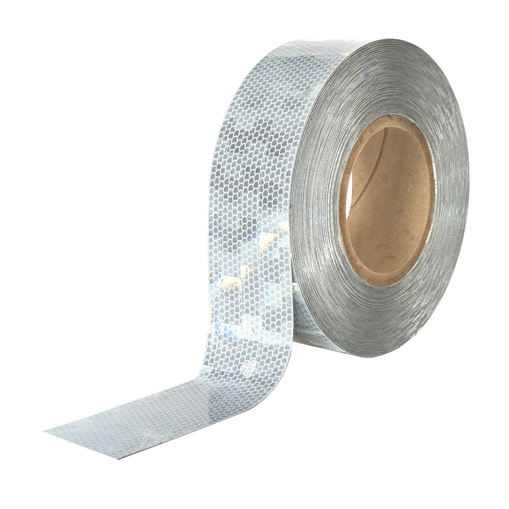 Banda reflectorizanta Avery alb 50.8MM x 50M ECE 104