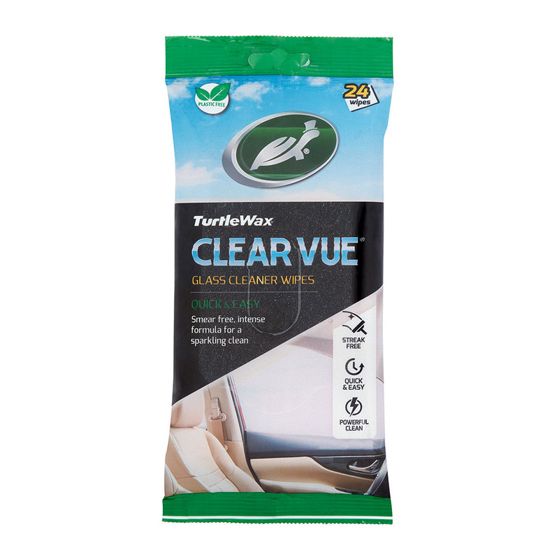 Servetele Umede Sticla 25 Buc Turtle Wax, fara urme