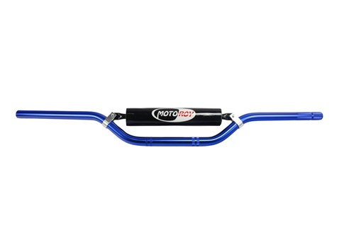 Ghidon moto ATV Roy, albastru, prindere 22mm, 830mm