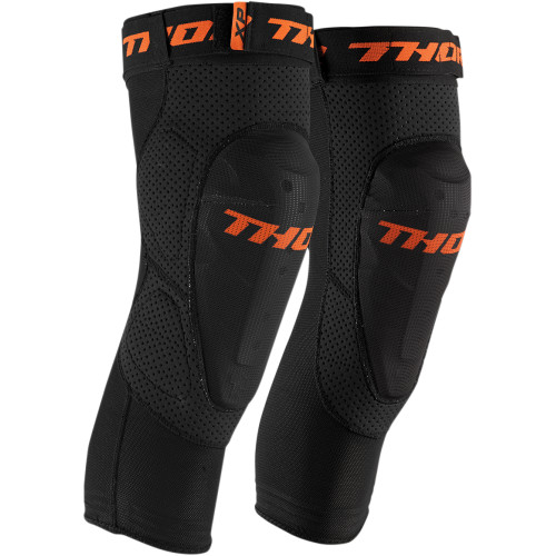 Thor XP Genunchiere Negru/Portocaliu S-M Protecție