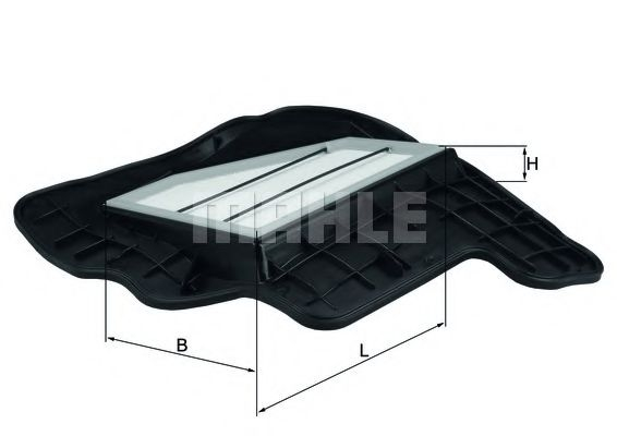 Filtru aer MAHLE ORIGINAL LX 1685 - Performanță
