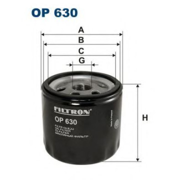 FILTRON OP630 | Filtru Ulei Opel Astra