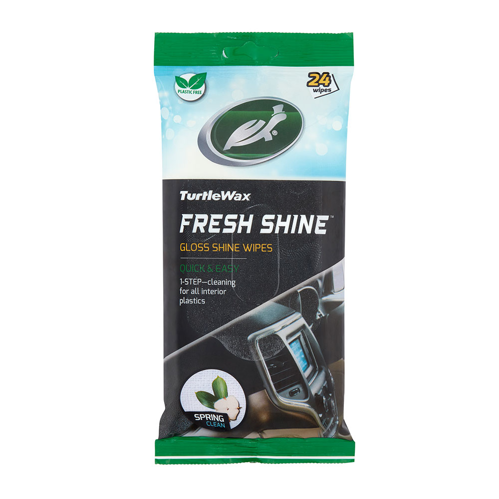 Servetele Umede Bord Efect Lucios Turtle Wax, 25 Buc