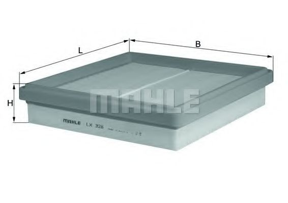 Filtru aer KNECHT LX 328 pentru Porsche 911