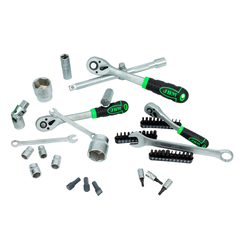 Trusa de Tubulare 216 Piese Hexagonale Zincat JBM