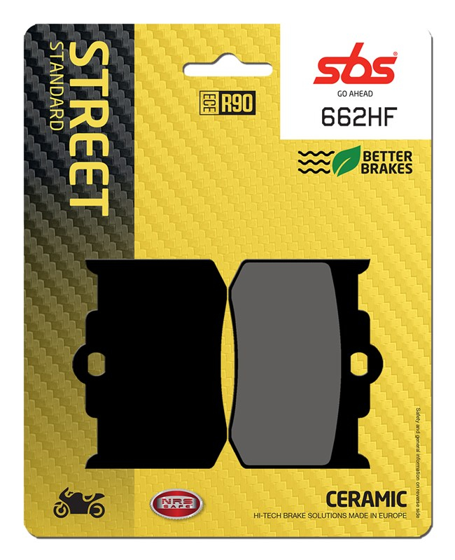 SBS Placute Frana Ceramic 662HF Street
