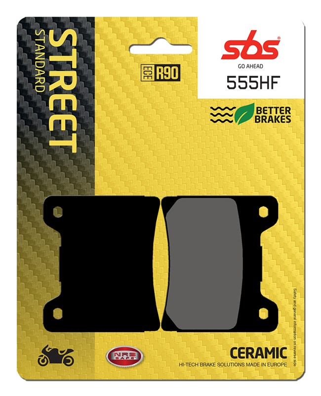 Plăcuțe Frână Ceramic SBS 555HF | Siguranță