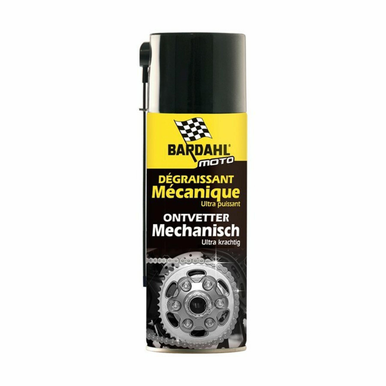 Spray Curățare Lanț Moto Bardahl, Curățare Profundă