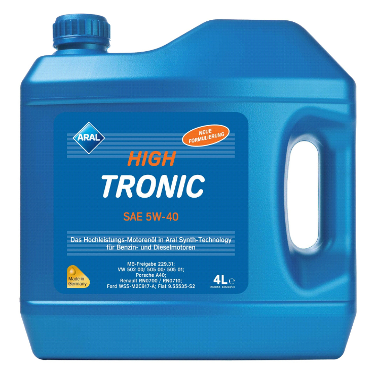 Aral HighTronic 5W40 - Ulei Premium 4L