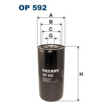 Filtru Ulei Filtron OP592 - Protecție Motor