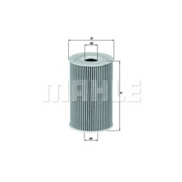 Filtru ulei MAHLE OX 351D - Protecție Premium