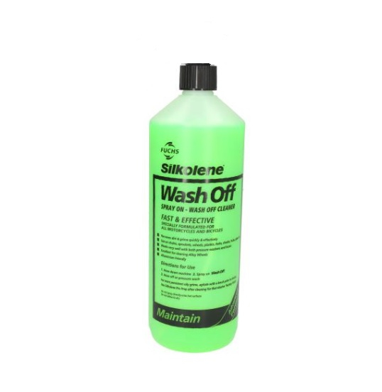 Curățător moto Silkolene Wash-Off, spray 1 l