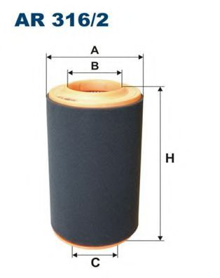 Filt AR316 Filtru Aer | Citroen/Peugeot/Fiat
