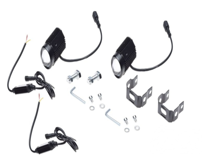 Set lampi ceata universale Wmx, faruri halogen moto