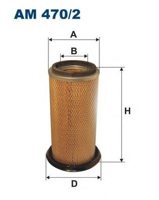 FILT AM470 2 - Filtru Aer Performant Land Rover