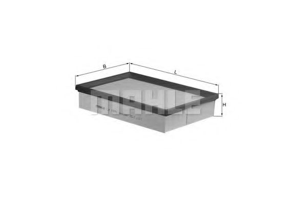 Filtru Aer Mahle LX 1570 - Original