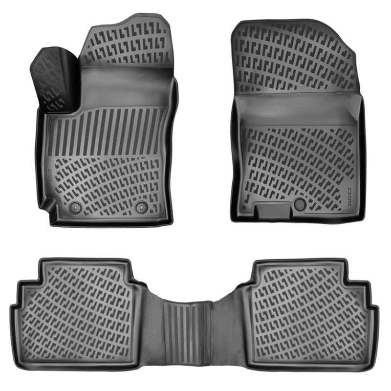 Set Covorase Auto Cauciuc Umbrella Hyundai Kona Hybrid