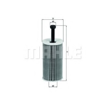 Filtru ulei MAHLE OX 193D original Citroen/Peugeot