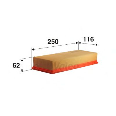 Valeo 585211 | Filtru Aer Performant