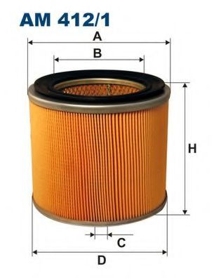 FILTRU AER FILT AM412 KIA Ceres | Calitate Premium