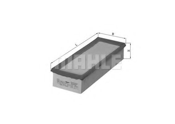 Filtru aer MAHLE LX 995 - Protecție Motor