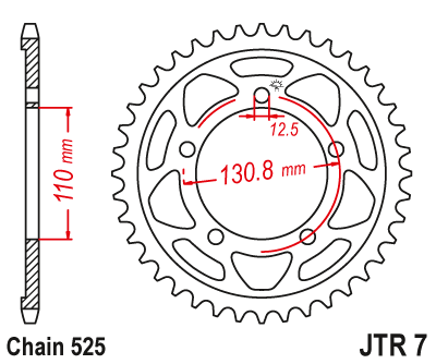 JT Foaie Spate 44D BMW S1000RR