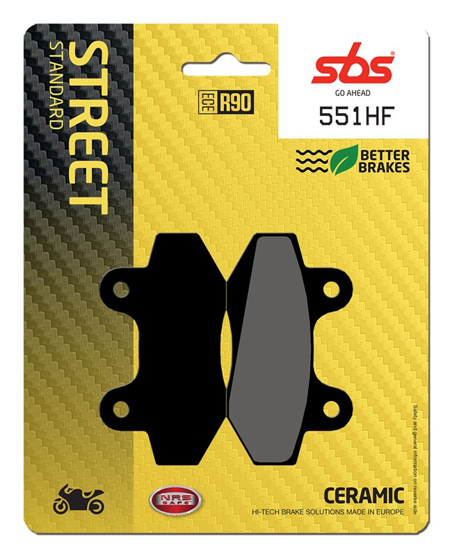 SBS Placute Frana Ceramic 551HF - Siguranta Maxima