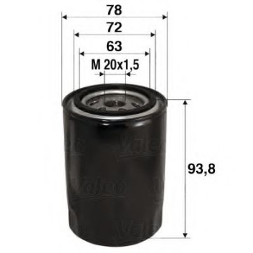 Filtru Ulei Valeo 586080 - Protecție Motor